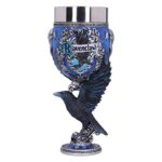 Nemesis Now House Collectable Goblet Harry Potter Ravenclaw Hogwarts-Haus-Kelch zum Sammeln, 200ml, Harz, Blau, Silber, 1 Stück (1er Pack)  
