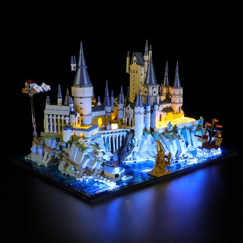 LIGHTAILING Licht-Set Für Lego- 76419 Schloss Hogwarts mit Schlossgelände - Led-Beleuchtungsset Kompatibel Mit Lego Bausteinen Modell - Modell Set Nicht Enthalten  